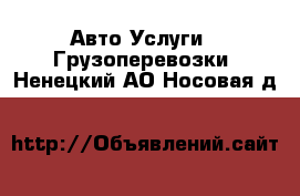 Авто Услуги - Грузоперевозки. Ненецкий АО,Носовая д.